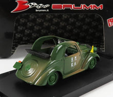SIMCA - 5 MILITARE D-DAY APERTA - OPEN 1944 - MILITARY GREEN Scale model car on Vroomi