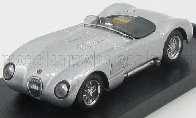 JAGUAR - C-TYPE SPIDER 1953 - SILVER Scale model car on Vroomi