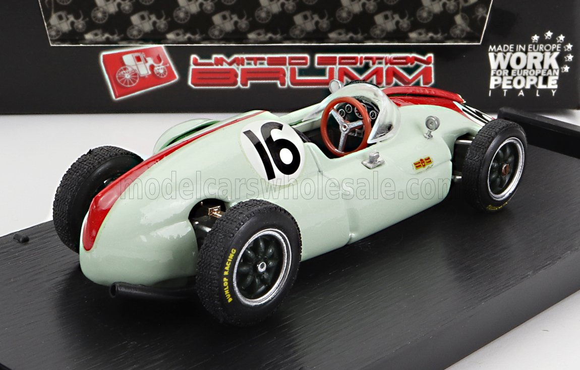 COOPER - F1 T51 N 16 GP MONTECARLO 1960 CHRIS BRISTOW - VERDE CHIARO modellino in scala modellino Vroomi