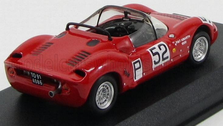 FIAT - ABARTH SP 1000 N 52 1000 km NURBURGRING 1967 WALTON - DELMAR - MORGAN - ROUGE - Vroomi