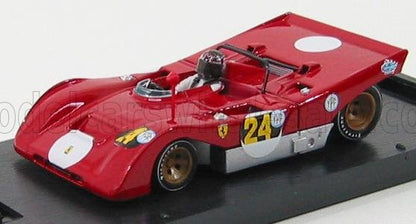 FERRARI - 312 PB N. 24 1000 km di Buenos Aires 1971 IGNAZIO GIUNTI - modellino in scala RED modellino Vroomi
