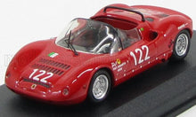 FIAT - ABARTH 1000 SPIDER N 122 TARGA FLORIO 1969 CALASCIBETTA - FERLITO - ROUGE - Vroomi