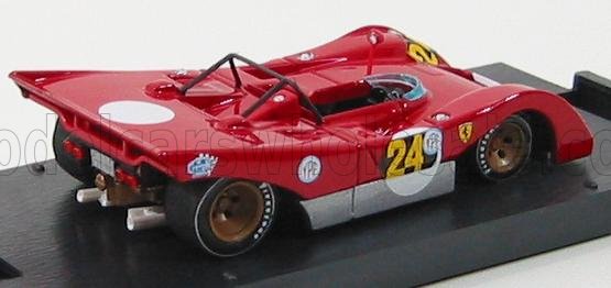 FERRARI - 312 PB N. 24 1000 km di Buenos Aires 1971 IGNAZIO GIUNTI - modellino in scala RED modellino Vroomi