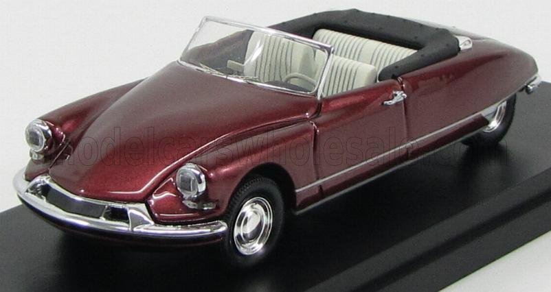 Citroën DS19 Cabriolet 1962 Red Metallic Rio Models 1:43 scale model