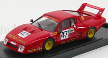 FERRARI - 512 BB CH.POZZI FRANCIA LE MANS N. 47 1980 - ROSSO modellino in scala modellino Vroomi