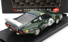 FERRARI - 512BB SCUDERIA EMKA N. 78 24 Ore di Le Mans 1980 S. O'ROURKE - R. DOWN - S. PHILIPS - GREEN modellino in scala modellino Vroomi