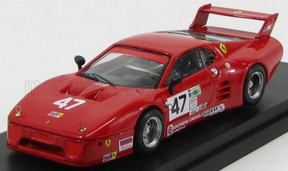 FERRARI - 512BB LM N 47 DAYTONA 1982 DAVIS - DE DRYVER - RED - Vroomi