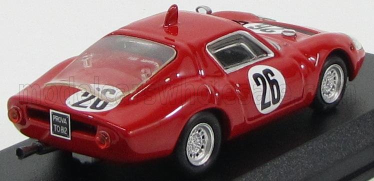 FIAT - ABARTH OT 1300 N 26 TRENTO-BONDONE 1968 A.KROHE - ROUGE - Vroomi