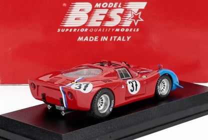 ALFA ROMEO - 33.2 N 37 TEST 24h LE MANS 1968 GOSSELIN - TROSCH - ROSSO BLU