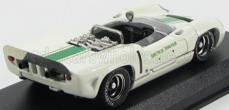 LOLA - T70 SPIDER N 1 VINCITRICE MALLORY PARK 1966 D.HULME - BIANCA - Vroomi