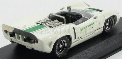 LOLA - T70 SPIDER N 1 VINCITRICE MALLORY PARK 1966 D.HULME - BIANCA - Vroomi