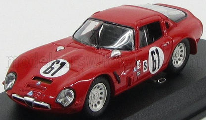 ALFA ROMEO - TZ2 COUPE N 61 SEBRING 1966 T.ZECCOLI - ROSSO