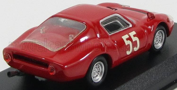 FIAT - ABARTH OT1300 COUPÉ N 55 MONZA 1966 BAGHETTI - CELLA - FISCHHABER - FURTMAYR - ROUGE - Vroomi