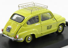 FIAT - 600D VEICOLO COMMERCIALE PUBLICITAIRE AGIP 1960 - YELLOW Scale model car on Vroomi