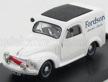 FIAT - 500C FURGONE VAN VEICOLO COMMERCIALE PUBBLICITARIO FORDSON BRESCIA SERVIZIO CLIENTI 1950 - BIANCO NERO