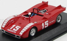 FIAT - ABARTH 2000SP SPIDER N 15 NURBURGRING 1970 K.AHRENS JR. - ROUGE BLANC - Vroomi