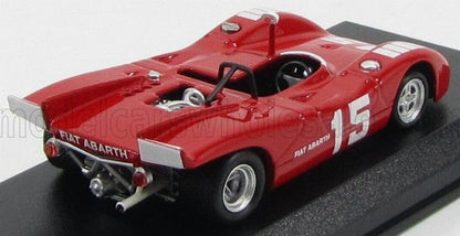 FIAT - ABARTH 2000SP SPIDER N 15 NURBURGRING 1970 K.AHRENS JR. - ROUGE BLANC - Vroomi