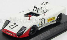 PORSCHE - 908/2 FLUNDER SPIDER N 21 HOCKENHEIM 1970 NIKI LAUDA - BLANC ROUGE - Vroomi