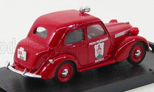 FIAT - 1100 E VIGILI DEL FUOCO DI BRUNICO 1947 - AUTO POMPIERI - ROSSO