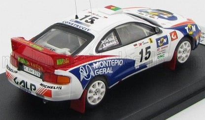 TOYOTA - CELICA ST205 N 15 9e RALLYE DU PORTUGAL 1998 R.MADERA - N.R.SILVA - BLANC BLEU ROUGE - Vroomi