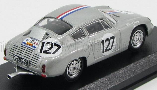 PORSCHE - ABARTH COUPÉ N° 127 TOUR DE FRANCE 1961 BOUCHET - AURY - ARGENT - Vroomi