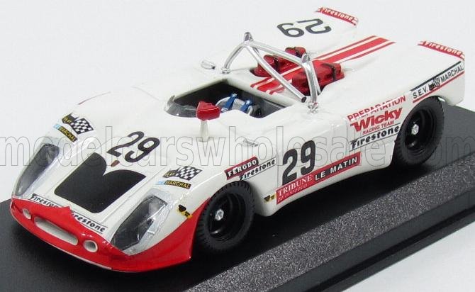 PORSCHE | 908/2 FLUNDER TEAM WICKY RACING N 29 24h LE MANS 1971 A.WICKY - M.C.OLIVAR