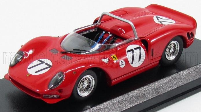 FERRARI - 330 P2 SPIDER N 77 DAYTONA 1965 SURTEES - RODRIGUEZ - RED - Vroomi