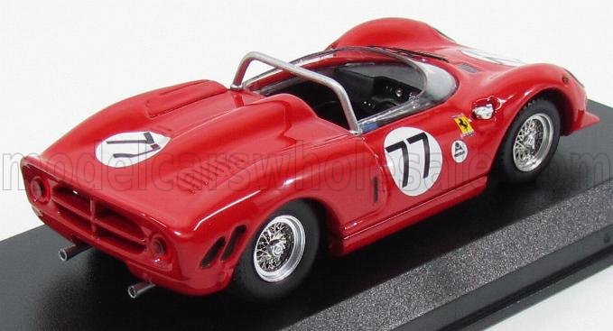 FERRARI - 330 P2 SPIDER N 77 DAYTONA 1965 SURTEES - RODRIGUEZ - RED - Vroomi