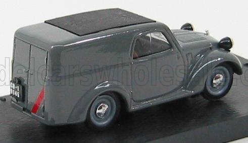 Grey Scale Model FIAT - 500A VAN 1949 - GREY - Scale Model Cars - Vroomi Models
