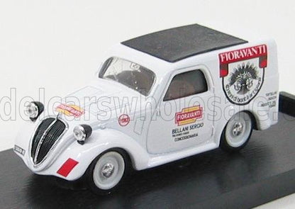 FIAT - 500B VAN FIORAVANTI 1950 - WHITE Scale model car on Vroomi