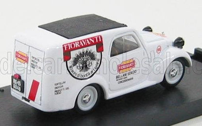 FIAT - 500B VAN FIORAVANTI 1950 - WHITE Scale model car on Vroomi