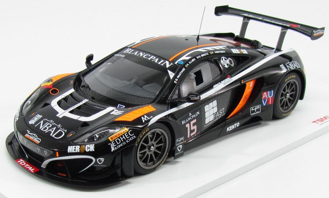 McLAREN | MP4-12 GT3 TEAM BOUTSEN GINION RACING N 15 24h SPA 2014 K.A.OJJEH - O.GROTZ - F.VERVISCH - G.PANTANO