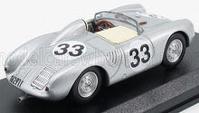 PORSCHE - 550RS SPIDER N 33 24h LE MANS 1957 HERRMANN - FRANKENBERG - ARGENT - Vroomi