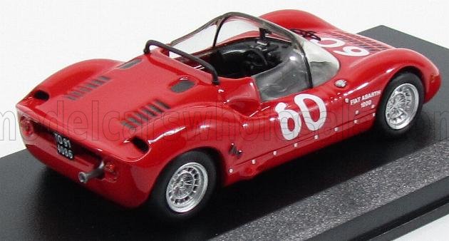 FIAT - ABARTH SP 1000 SPIDER N 60 MONZA 1968 PAL JOE - BOTALLA - ROUGE - Vroomi