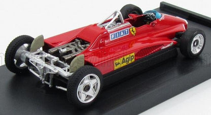 FERRARI - F1 126C2 N 27 2° GP DI SAN MARINO IMOLA 1982 GILLES VILLENEUVE - MULETTO - T-CAR - ROSSO