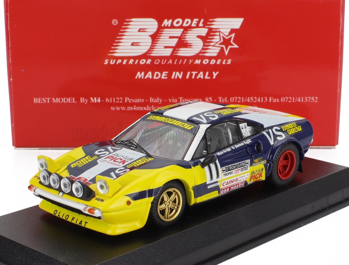 FERRARI | 308 GTB COUPE N 11 RALLY  ISOLA D'ELBA 1980 NICO - BARBAN