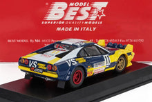 FERRARI - 308 GTB COUPE N 11 RALLY  ISOLA D'ELBA 1980 NICO - BARBAN - YELLOW BLUE