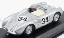 PORSCHE - 550RS SPIDER N 33 24h LE MANS 1957 STOREZ - CRAWFORD - ARGENT - Vroomi