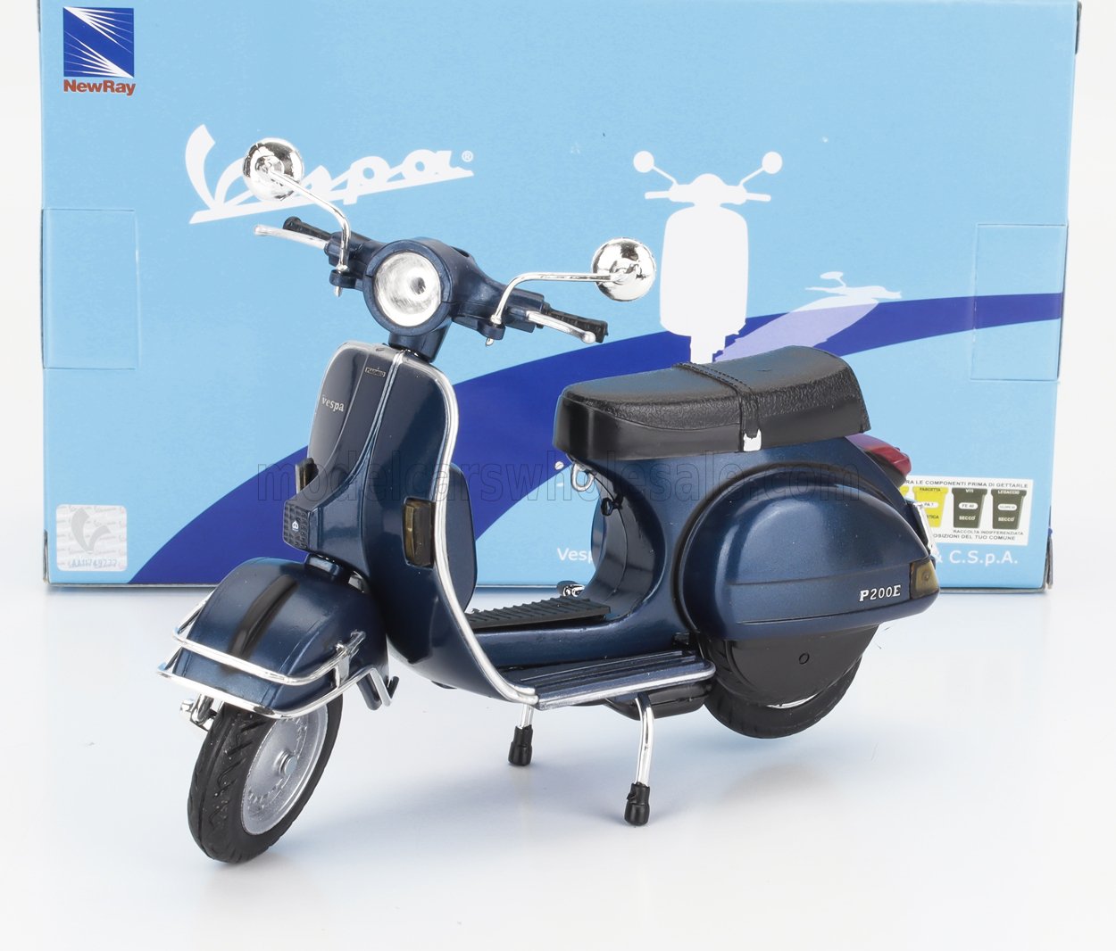 PIAGGIO - VESPA P200E 1978 - BLUE MET - Vroomi