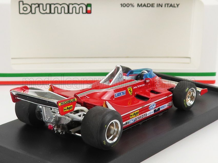 FERRARI - F1 312T5 N 1 ARGENTINA GP 1980 J.SCHECKTER - RED Scale model car on Vroomi