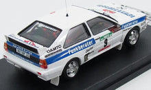 AUDI - QUATTRO FUNKBERATER N 9 7th RALLY OF PORTUGAL 1983 F.WITTMANN - P.DIEKMANN - WHITE BLUE - Vroomi