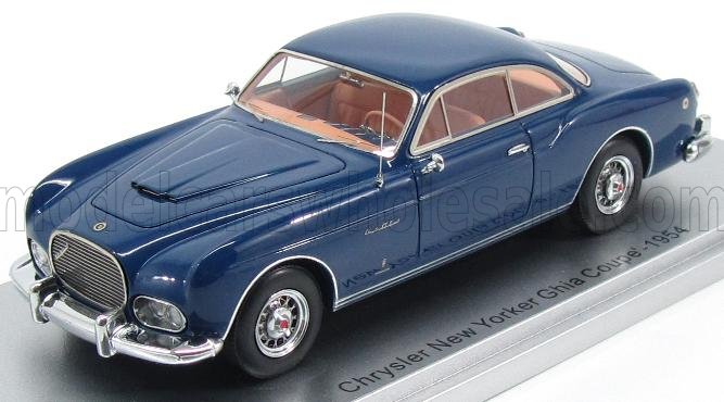 CHRYSLER - NEW YORKER GHIA COUPE 1954 - BLUE - Vroomi