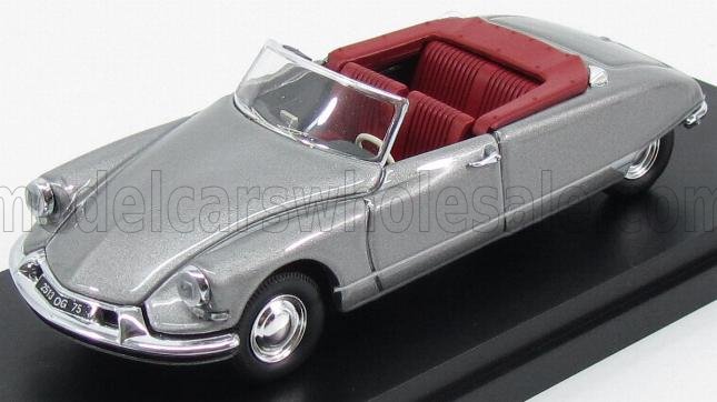 Citroën DS19 Spider Cabriolet 1961 Grey Metallic Rio Models 1:43 scale model