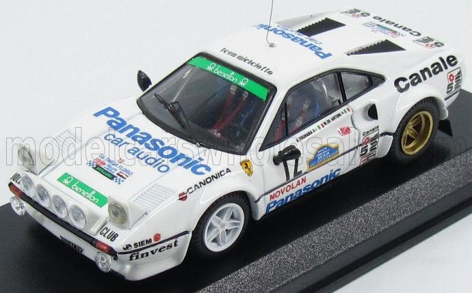 FERRARI | 308 GTB COUPE (night version) N 12 WINNER TARGA FLORIO 1982 TOGNANA - DE ANTONI