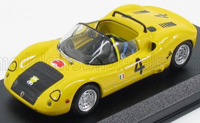 FIAT - ABARTH 1000SP SPIDER N 4 BASSANO-MONTEGRAPPA 1970 M.BALDO - JAUNE NOIR - Vroomi
