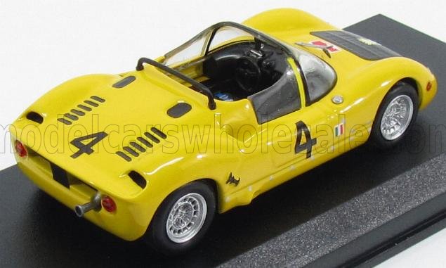 FIAT - ABARTH 1000SP SPIDER N 4 BASSANO-MONTEGRAPPA 1970 M.BALDO - JAUNE NOIR - Vroomi