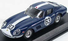 FERRARI - 275 GTB/4 COUPE N 63 SPA 1967 VESTEY - GASPAR - BLUE WHITE