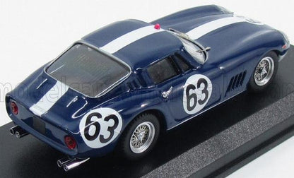 FERRARI - 275 GTB/4 COUPE N 63 SPA 1967 VESTEY - GASPAR - BLUE WHITE