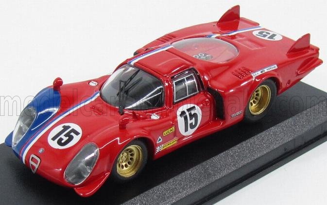 ALFA ROMEO | 33.2 LM N 15 TEST 24h LE MANS 1969 PILETTE - SLOTEMAKER