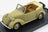 Fiat 508C 1100 Cabriolet Coloniale 1937 Sand Brumm 1:43 scale model